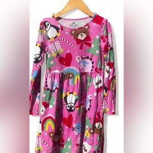 H&M printed holidays dress